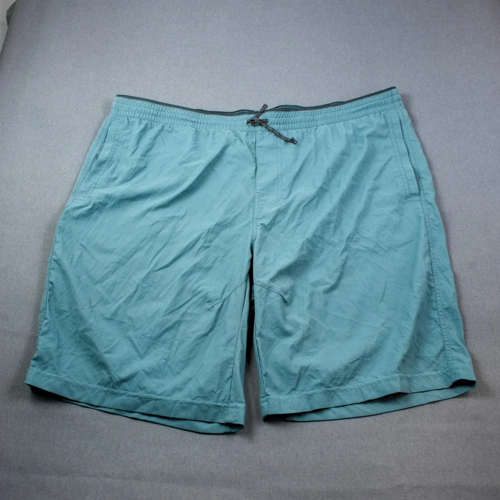 Kuhl RESISTOR LITE CHINO SHORT Men's Blue Drawstring Shorts XXL Outdoor Active